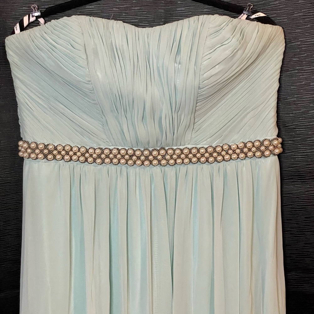 Calvin Klein Strapless Gown